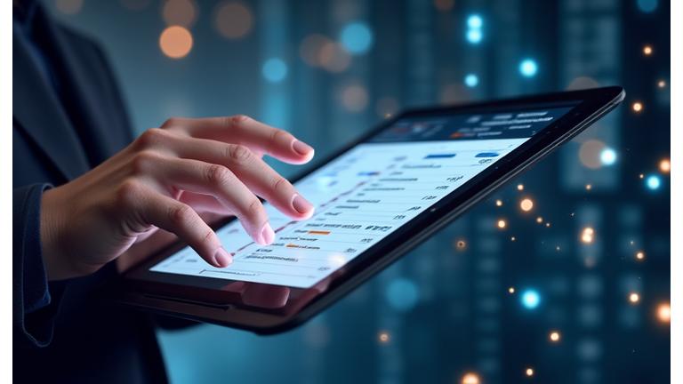 Interfață de construire a rapoartelor personalizate și simboluri API care indică integrarea