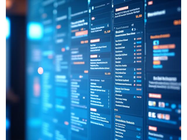 Interfață de dashboard cu agregare de știri, fluxuri de știri și elemente de analiză AI, prezentând o vizualizare complexă a datelor.