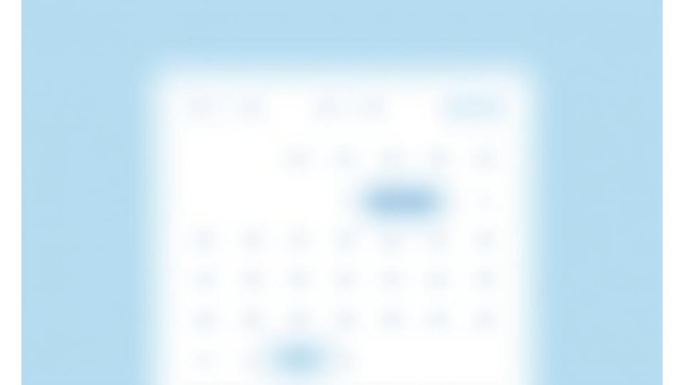 O reprezentare vizuală a unui calendar online cu evenimente marcate pentru luna iunie.