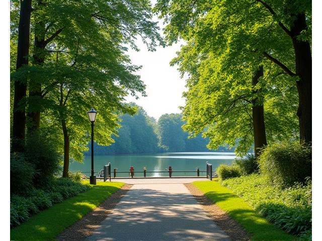 Parcul Herăstrău în Sectorul 1 București, plin de verdeață.